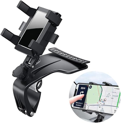 360° Car Phone Holder – Dashboard & Mirror Mount