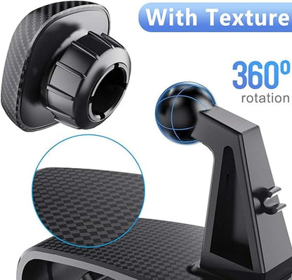 360° Car Phone Holder – Dashboard & Mirror Mount